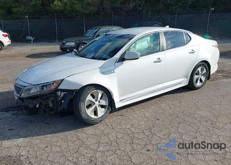 2015 Kia Optima Hybrid из США, поврежденный, VIN KNAGM4AD2F5077571